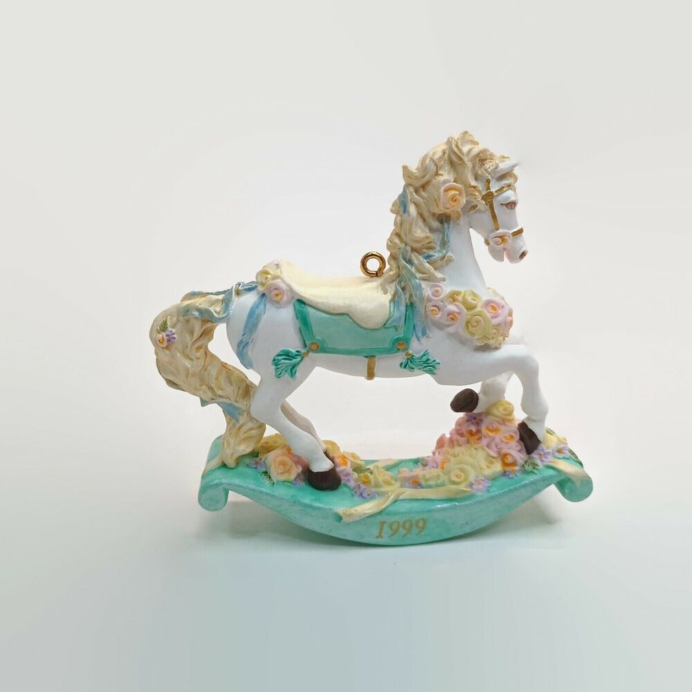 1998 Hallmark Keepsake Ornament Precious Baby Commemorative World Of Wishes